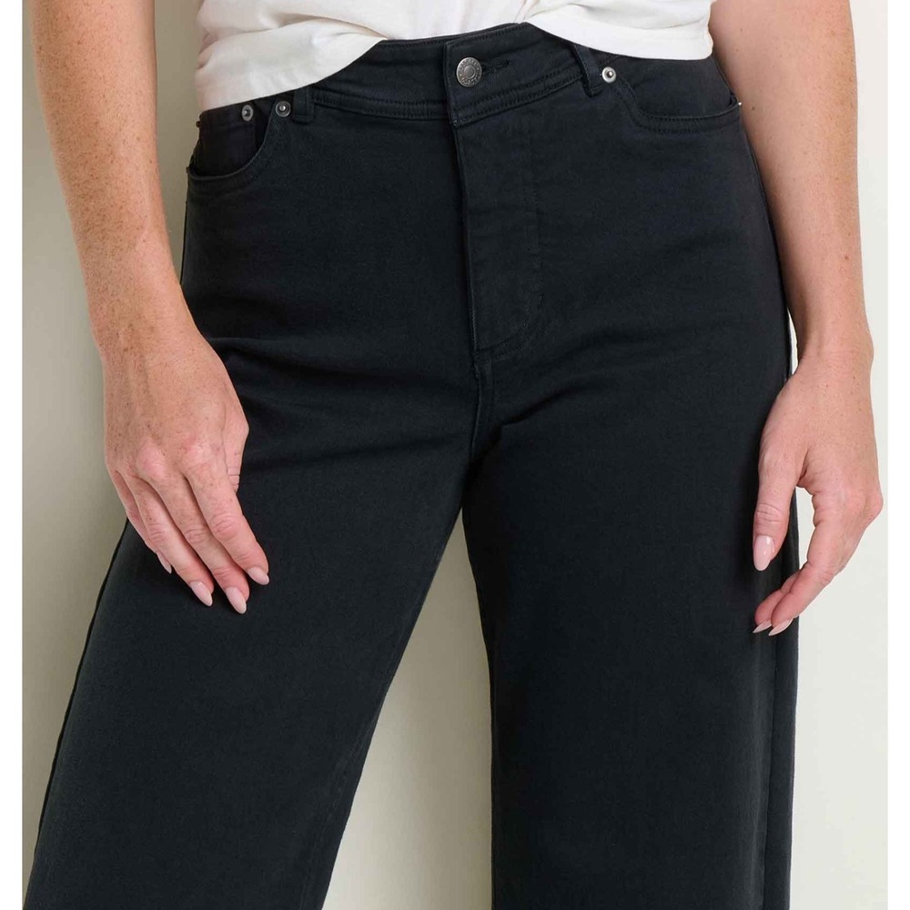 NWT Toad & Co Women's Washed Black Balsam Cutoff Jeans Size 10